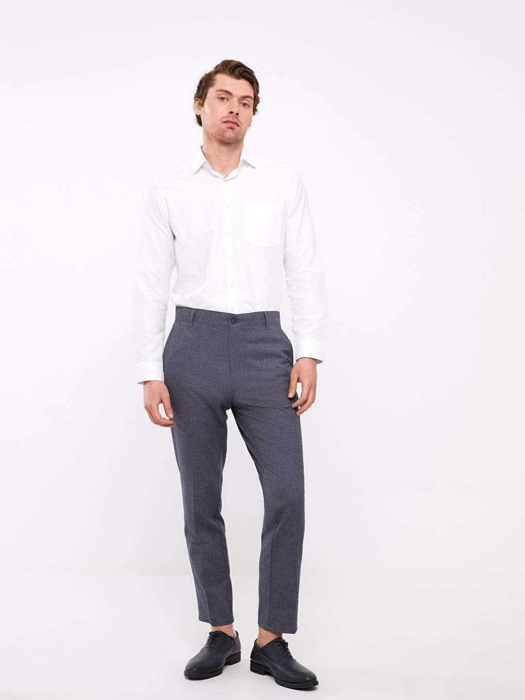 Muške pantalone slim fit -S3FD76Z8-KN7