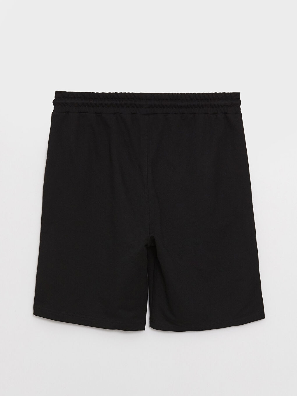 Siyah Standart Kalıp Erkek Şort-6