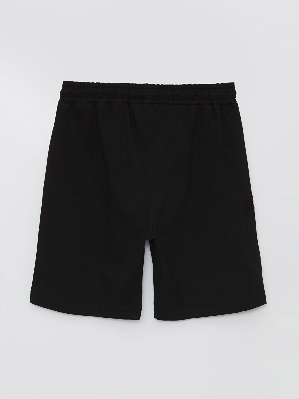 Siyah Standart Kalıp Erkek Şort-6