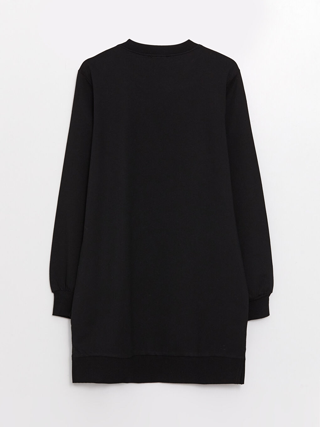 Crew Neck Printed Long Sleeve Women's Sweatshirt Tunic-6