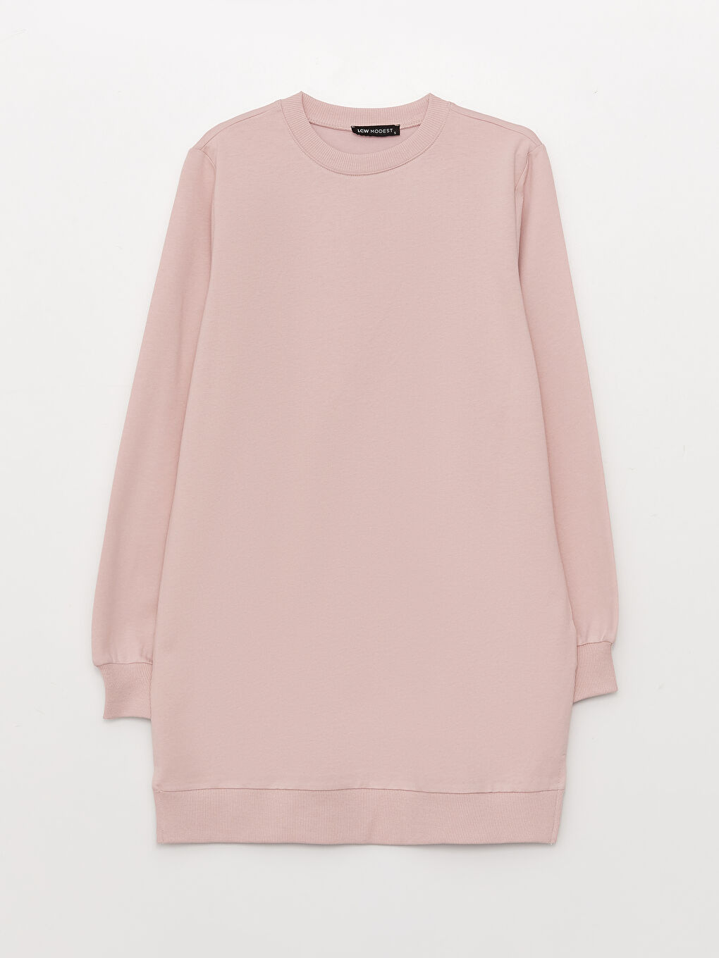 Tunique Sweatshirt à Manches Longues et Col Rond pour Femmes-5