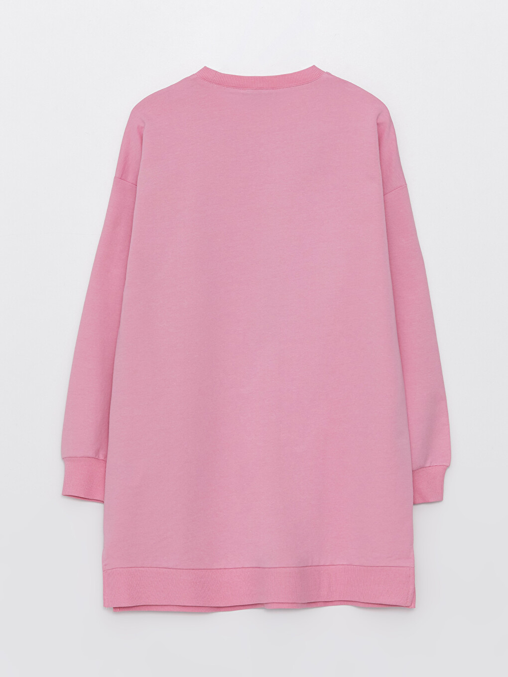 Crew Neck Printed Long Sleeve Oversize Women's Sweatshirt Tunic-6
