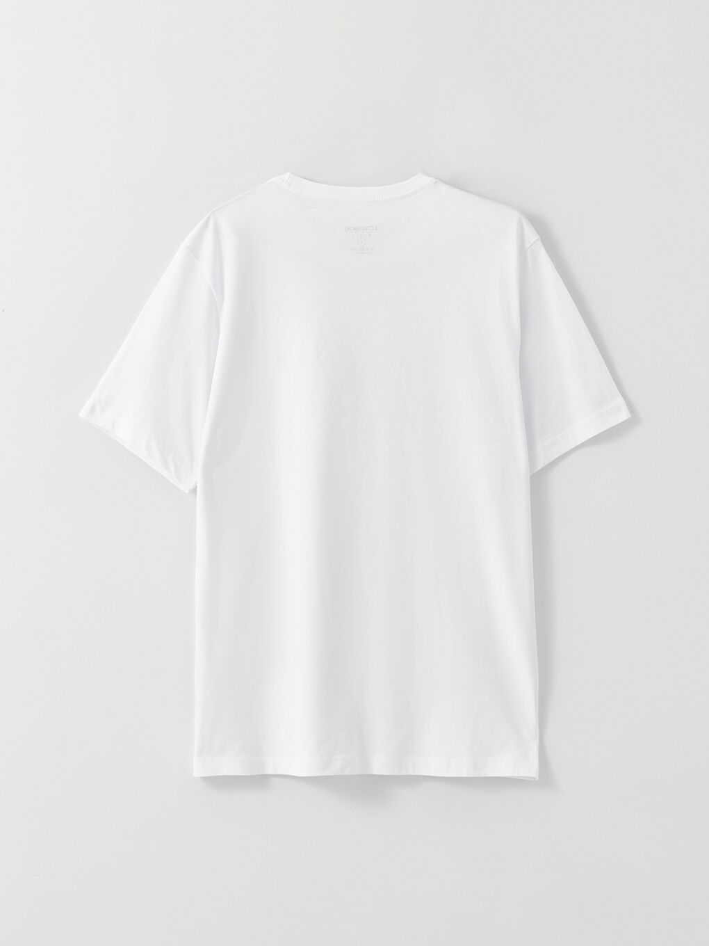 Crew Neck Short Sleeve Cotton Men's Undershirt-6