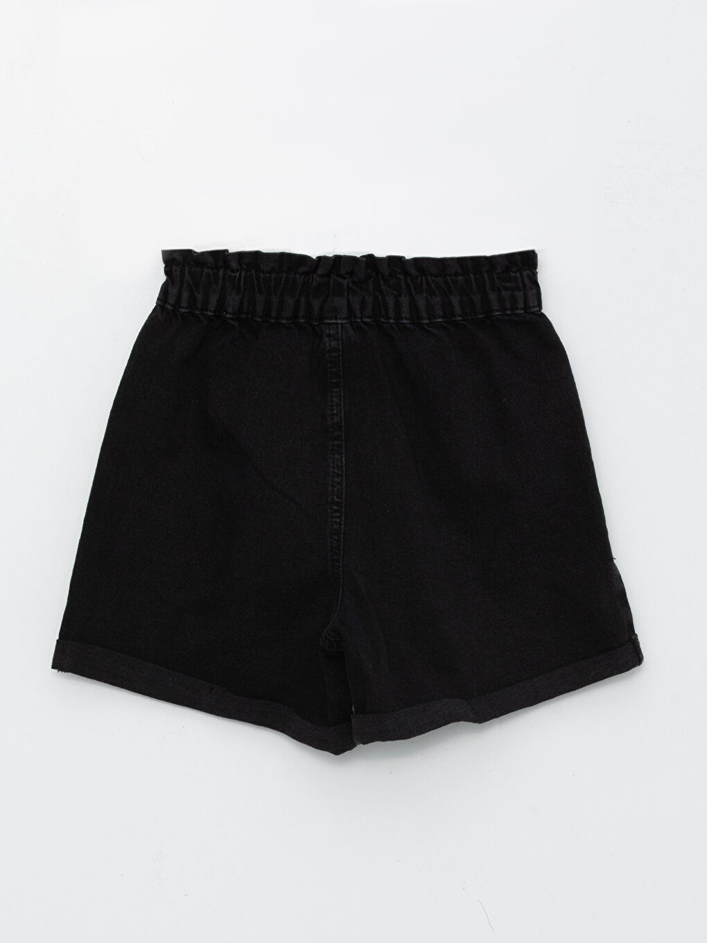 Elastic Waist Girl Jean Short -S3FF14Z4-326