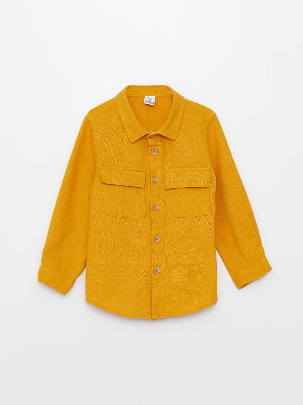 قميص أساسي كم طويل للأولاد الرضع-3