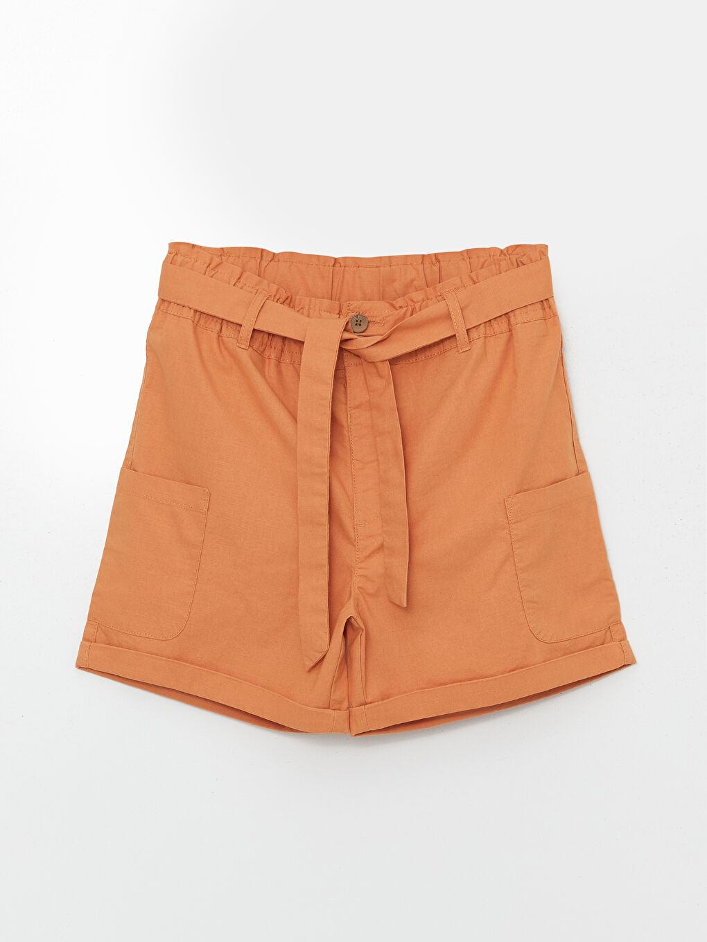 Girls' Shorts with Elastic Waist
