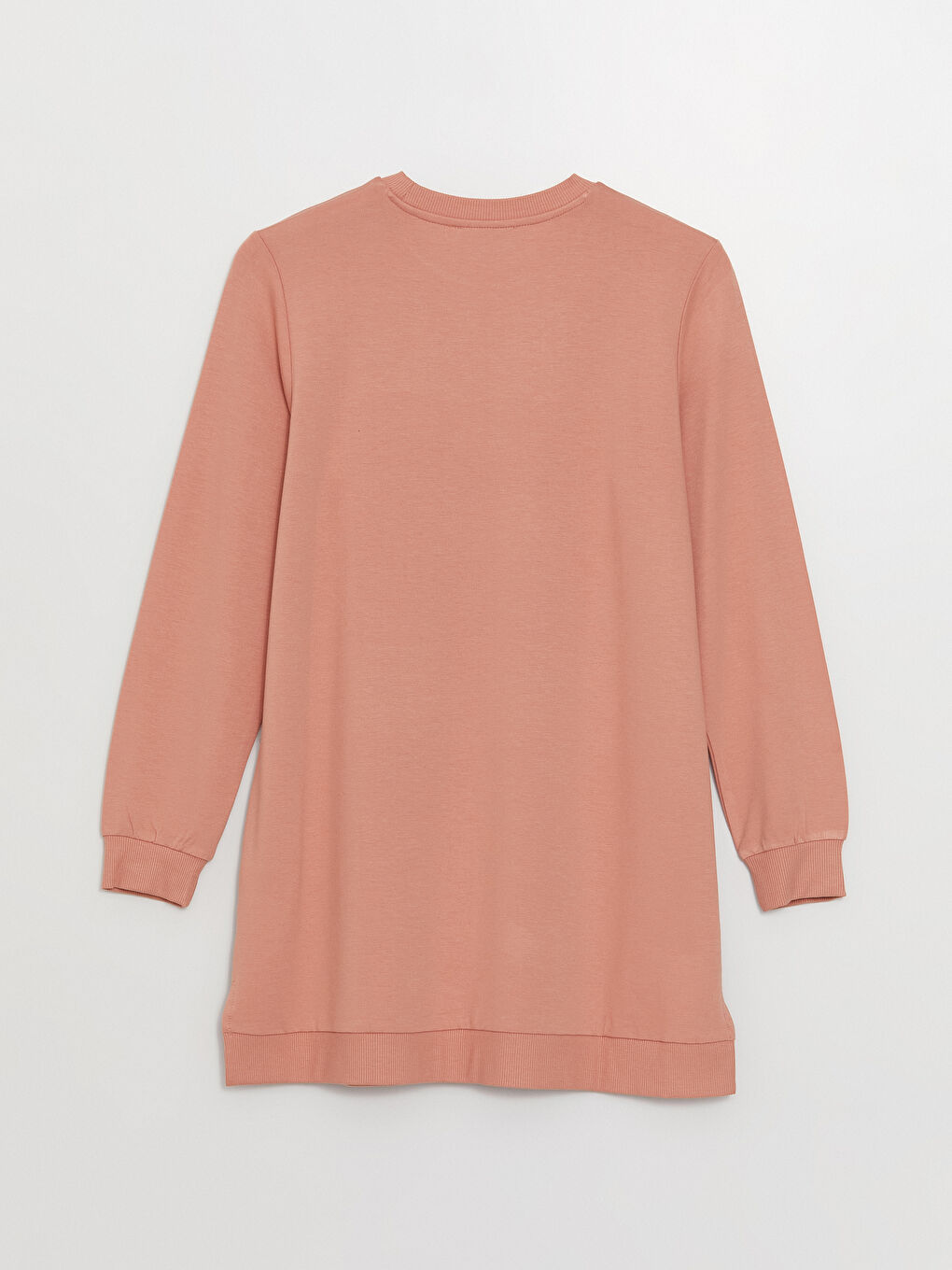 Crew Neck Printed Long Sleeve Women's Sweatshirt Tunic-6