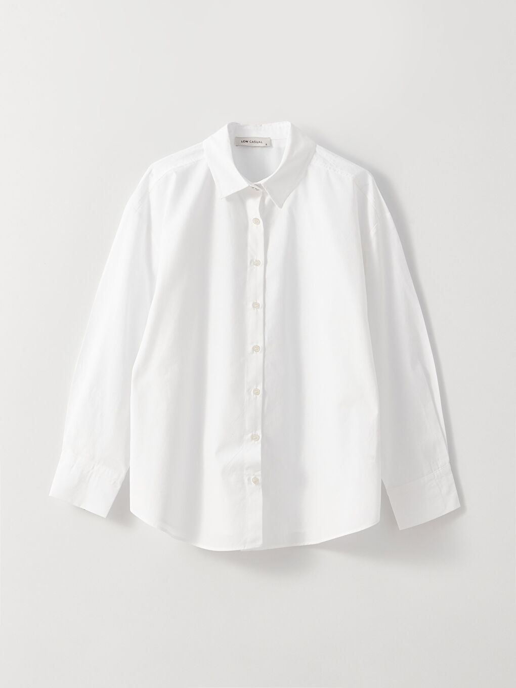 LCW Vision Oversize Poplin Women's Shirt -S3FG18Z8-QVD