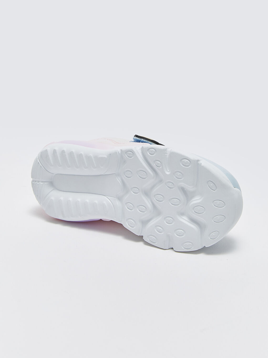 Minnie Mouse Patch Detailed Sole Illuminated Baby Girl Sneakers-4