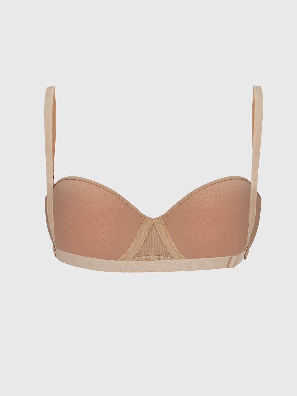 Wired Lightly Padded Plain Strapless Bra-1