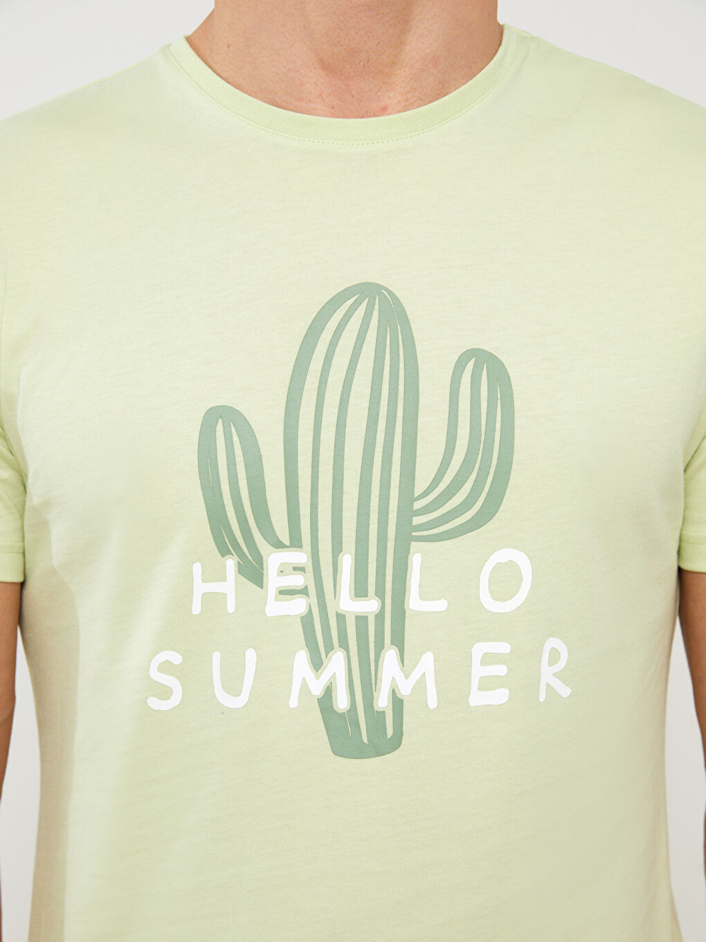 Yeşil Standart Kalıp Erkek Şortlu Pijama Takımı-3