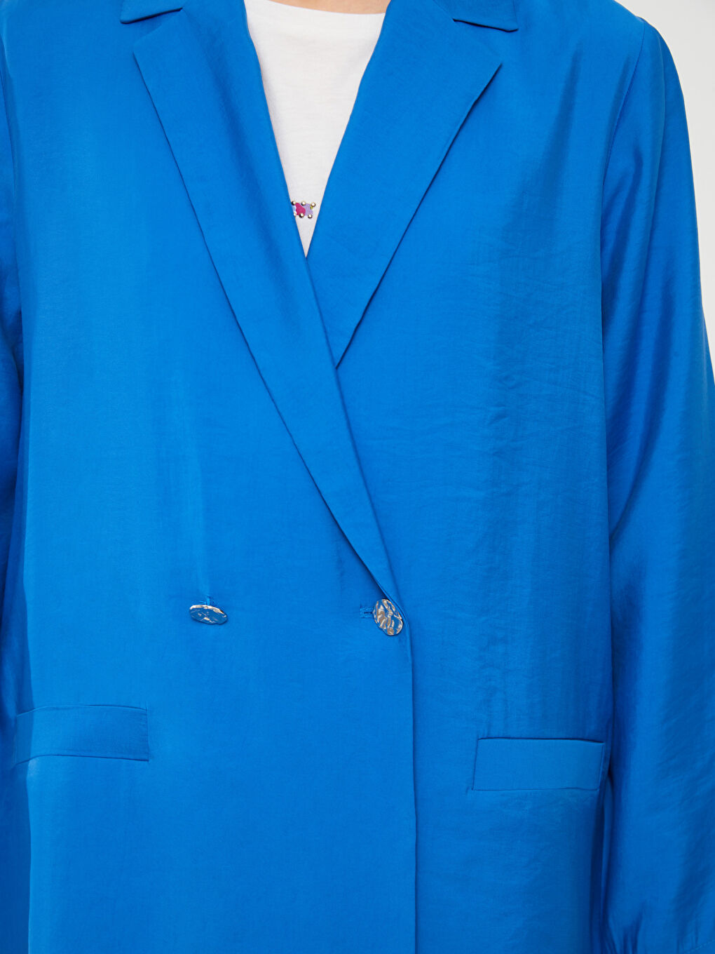 Plain Long Sleeve Women's Jacket -S3FH22Z8-H2P