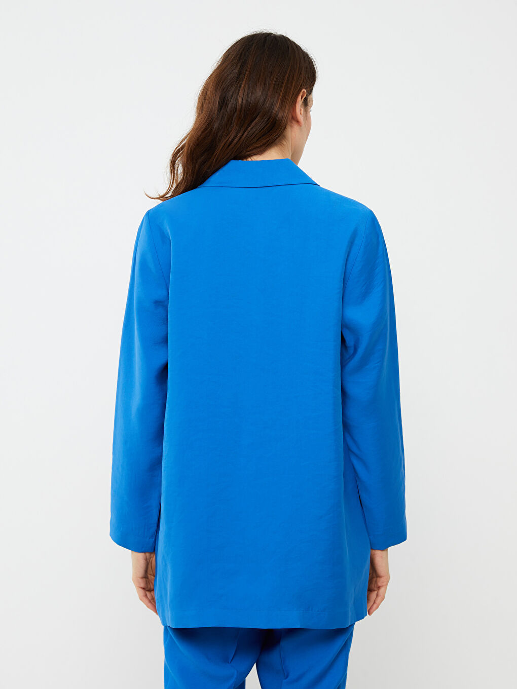 Plain Long Sleeve Women's Jacket -S3FH22Z8-H2P