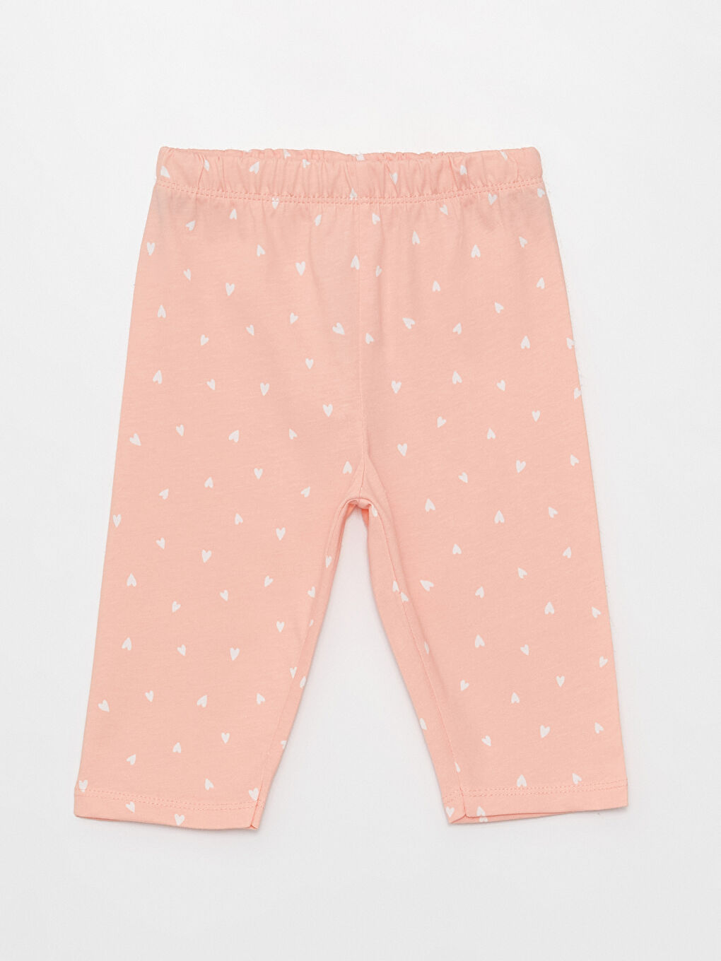 LCW baby Crew Neck Printed Baby Girls' Pyjama Set -S3FH25Z1-G8G