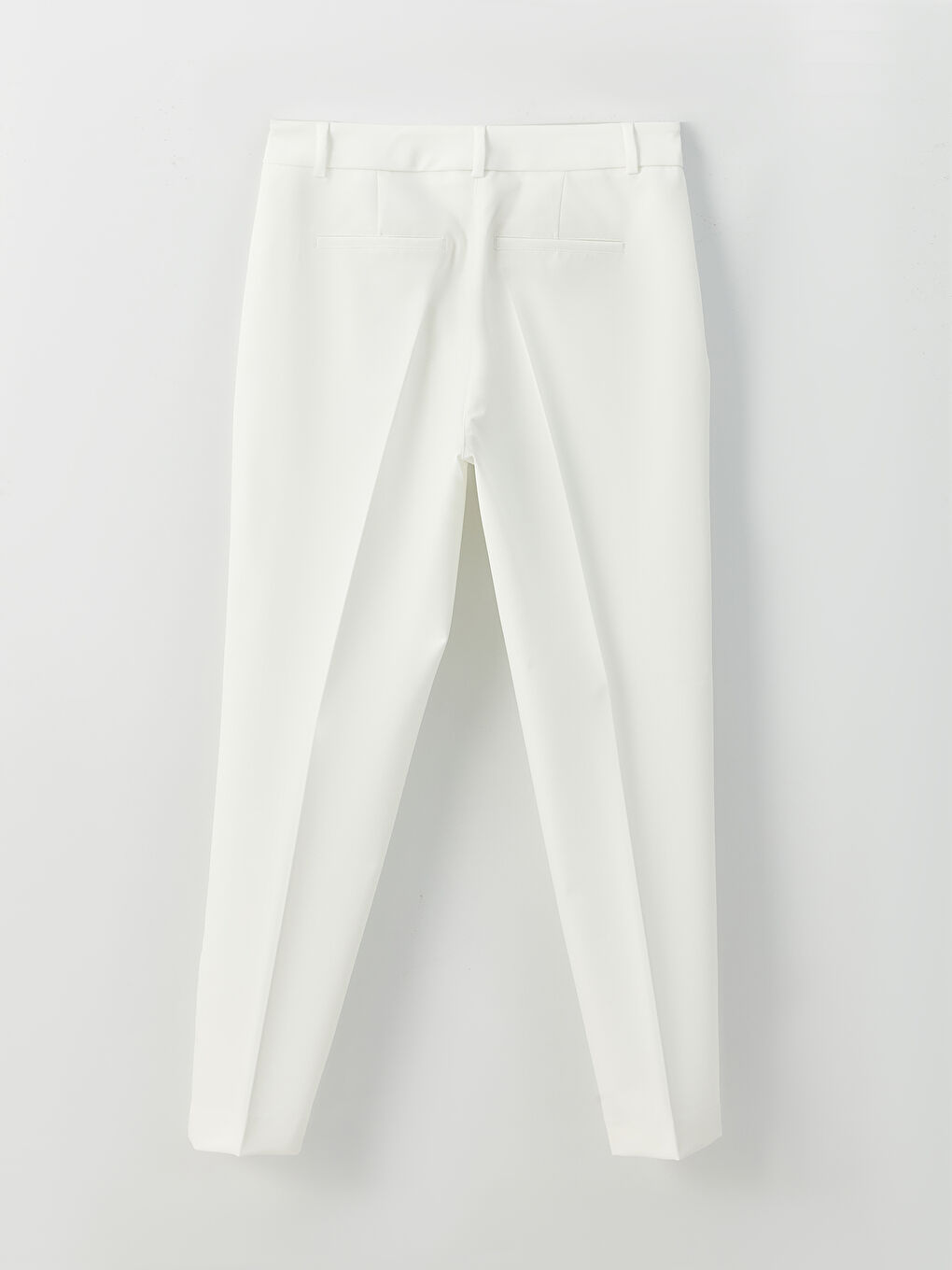 Pantaloni Crep Croială Morcov pentru Femei-5