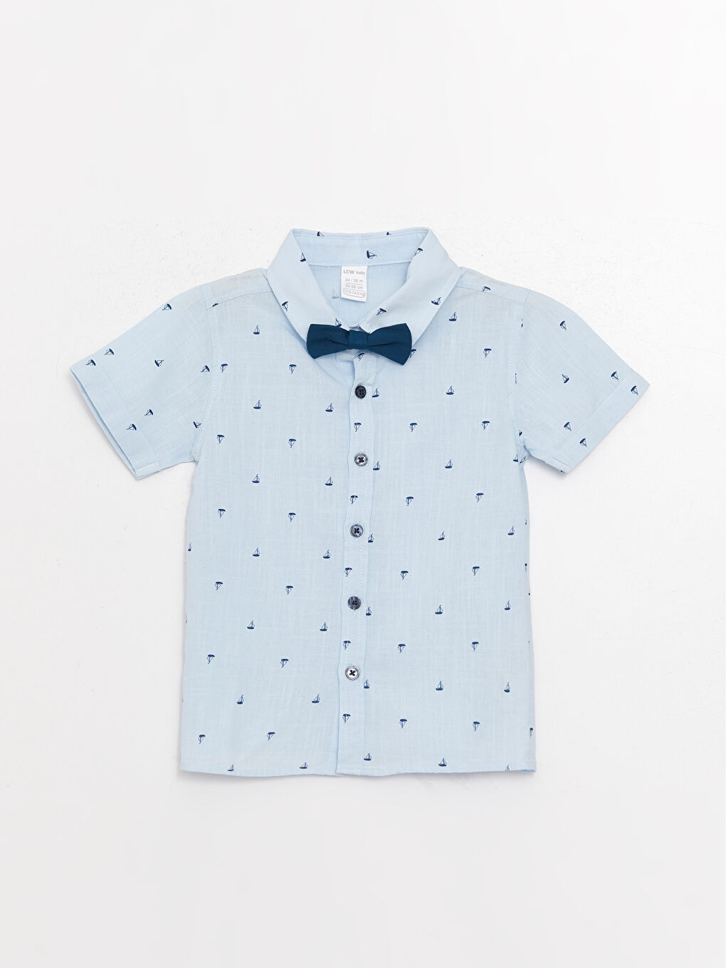 Ensemble Garçon Bébé Imprimé à Manches Courtes Lot de 4-1