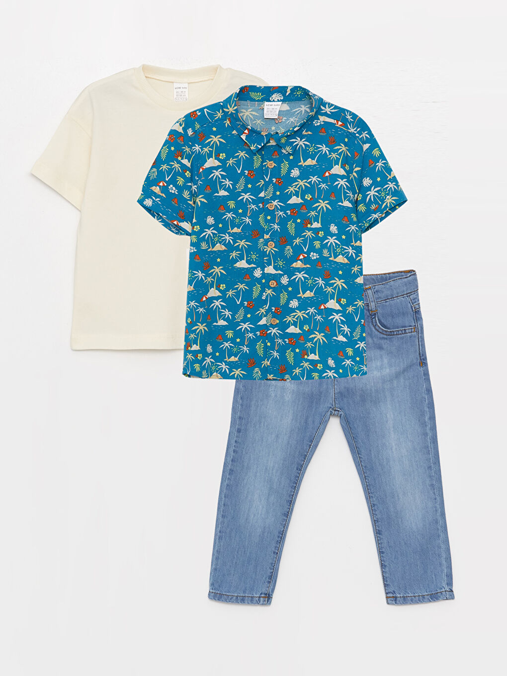 LCW baby Baby Jungen 3-Teiliges Set -S3FH52Z1-LQQ