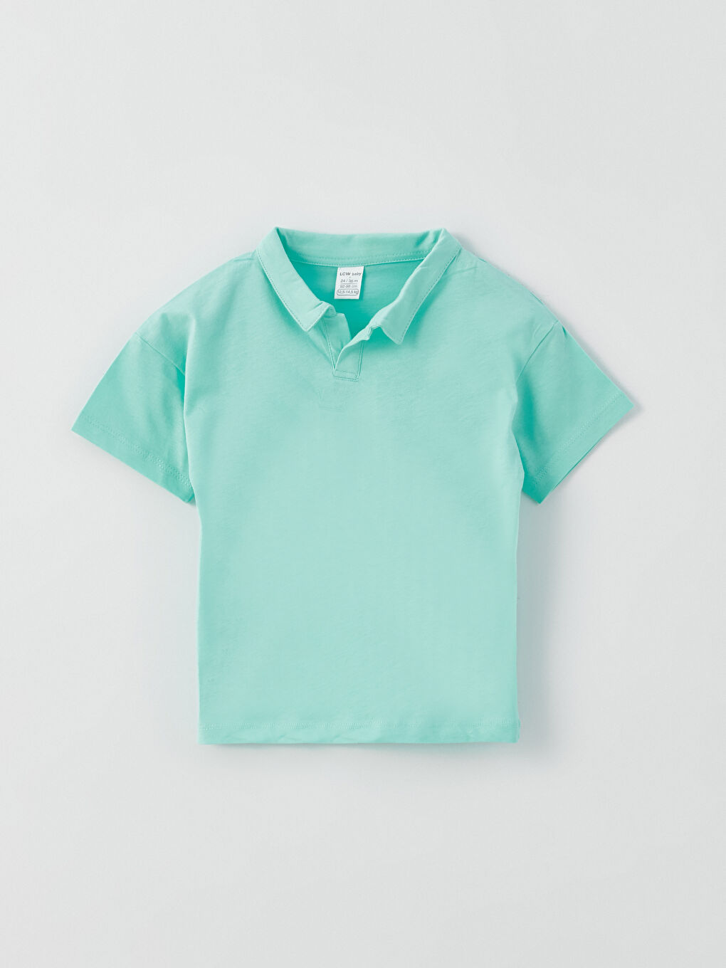 Футболка с коротким рукавом и шортами для малыша мальчика с воротником поло, базовый комплект из 2 упаковок-1