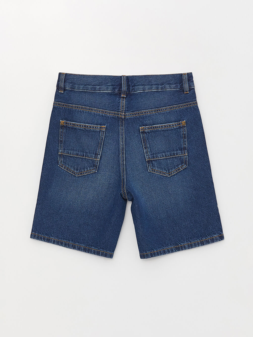 Short en jean garçon avec détails déchirés-3