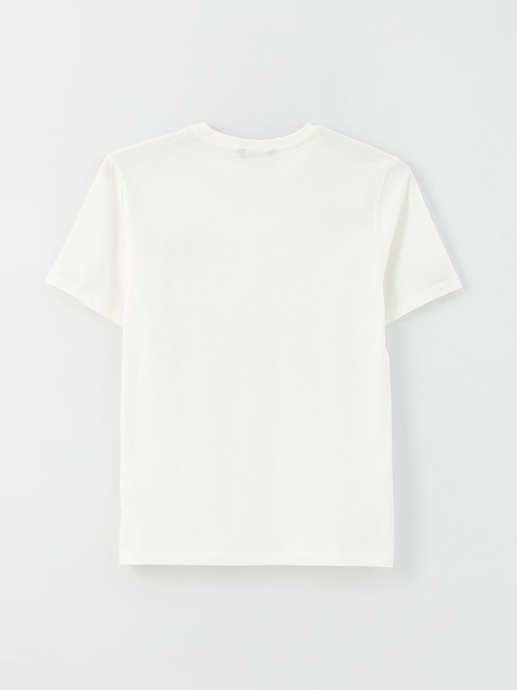 تيشيرت رجالي ياقة دائرية كم قصير مطبوع قطن ممشط-6