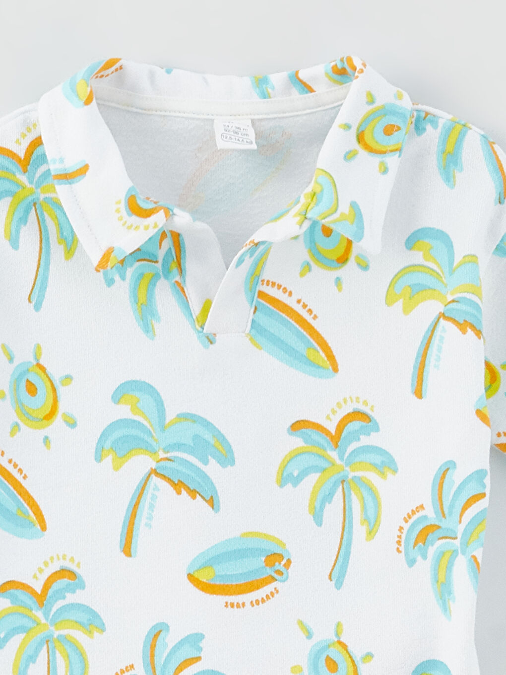 Polo majica kratkih rukava sa printom za bebe dečake -S3FI37Z1-LU7