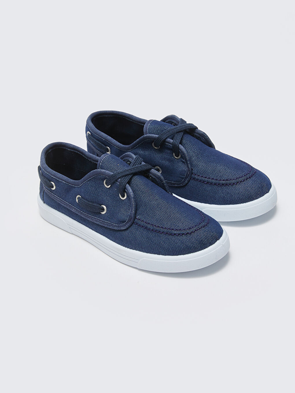 Lacivert Bağcıklı Erkek Çocuk Klasik Ayakkabı