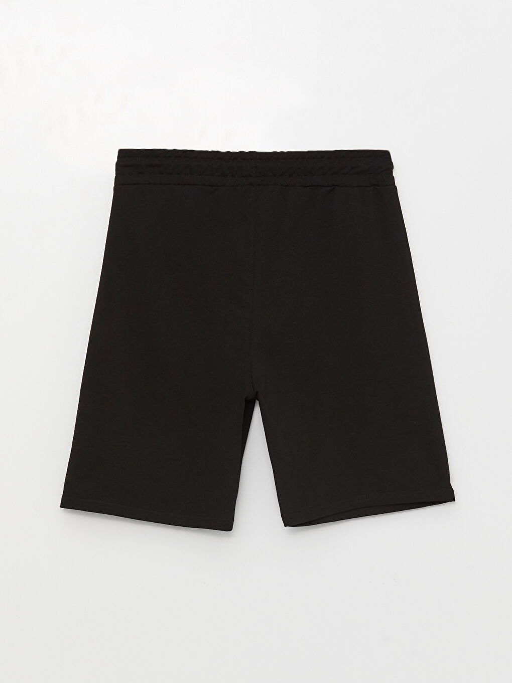 Siyah Standart Kalıp Erkek Şort-6