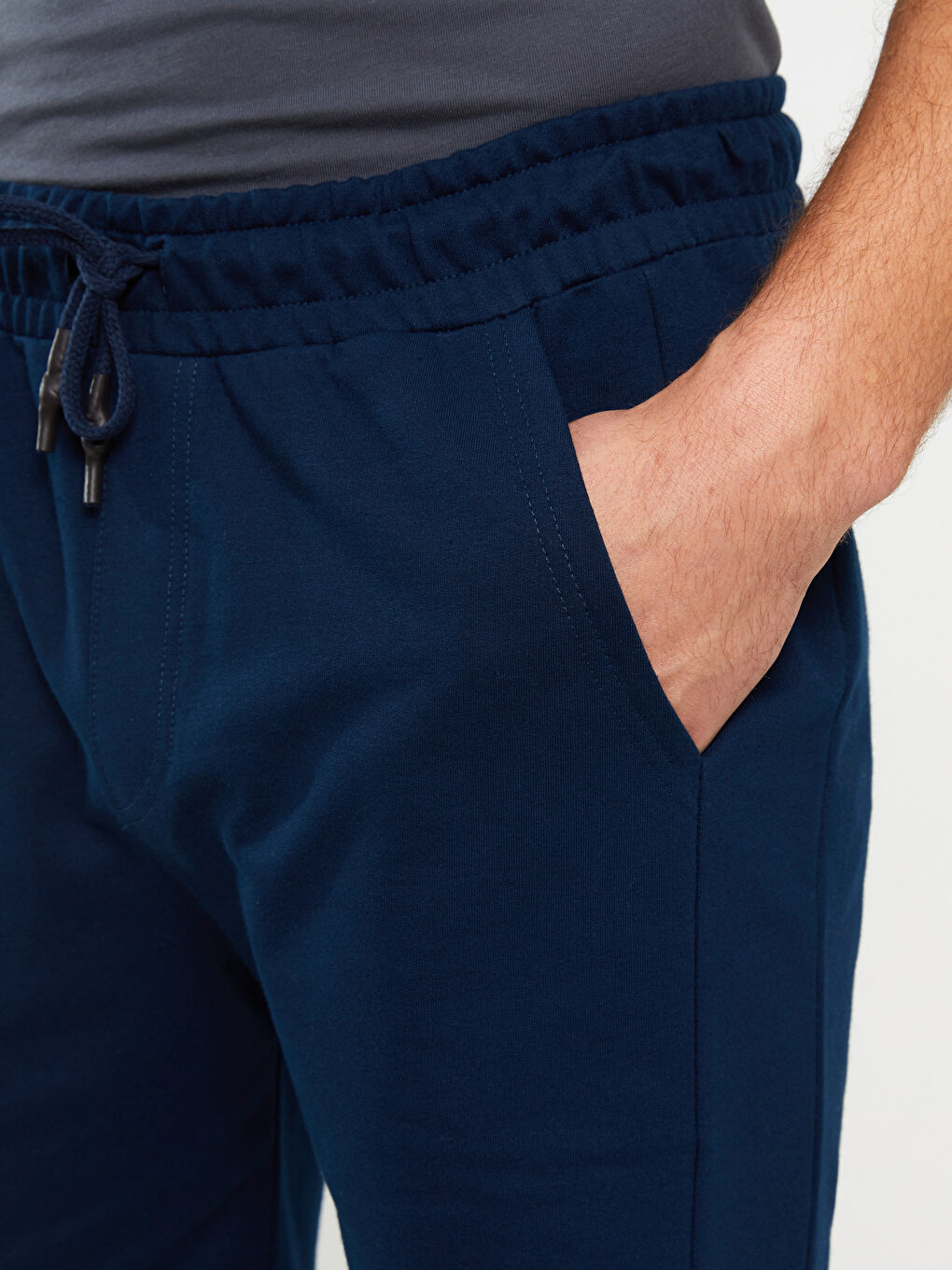 Lacivert Standart Kalıp Erkek Şort-3