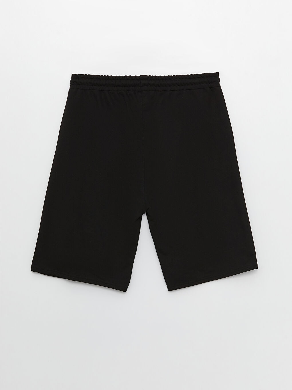 Siyah Standart Kalıp Erkek Şort-6