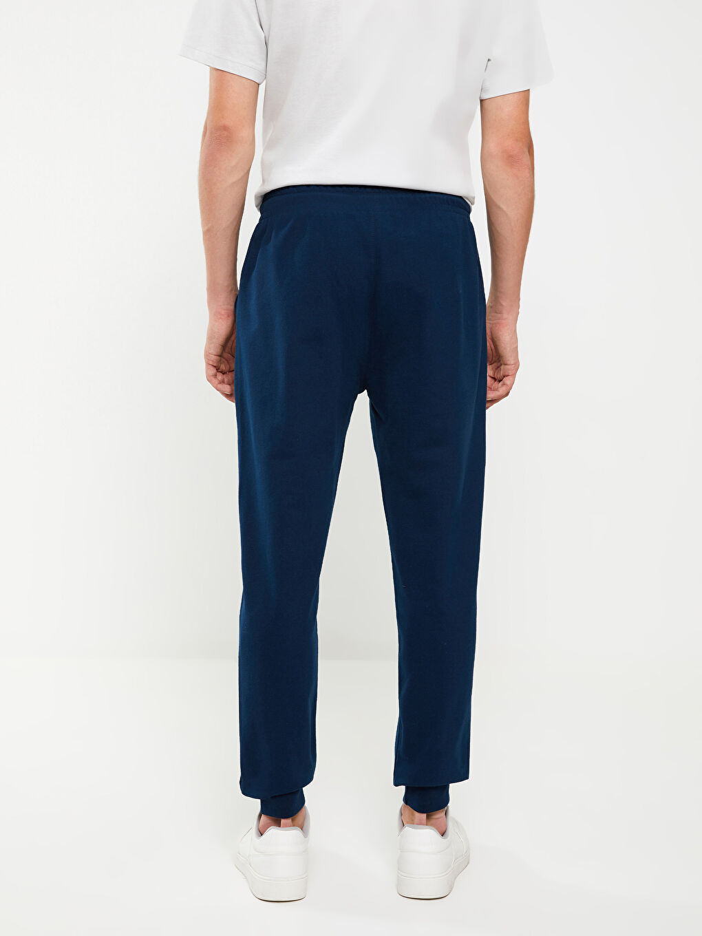 Lacivert Standart Kalıp Erkek Jogger Eşofman Altı-4