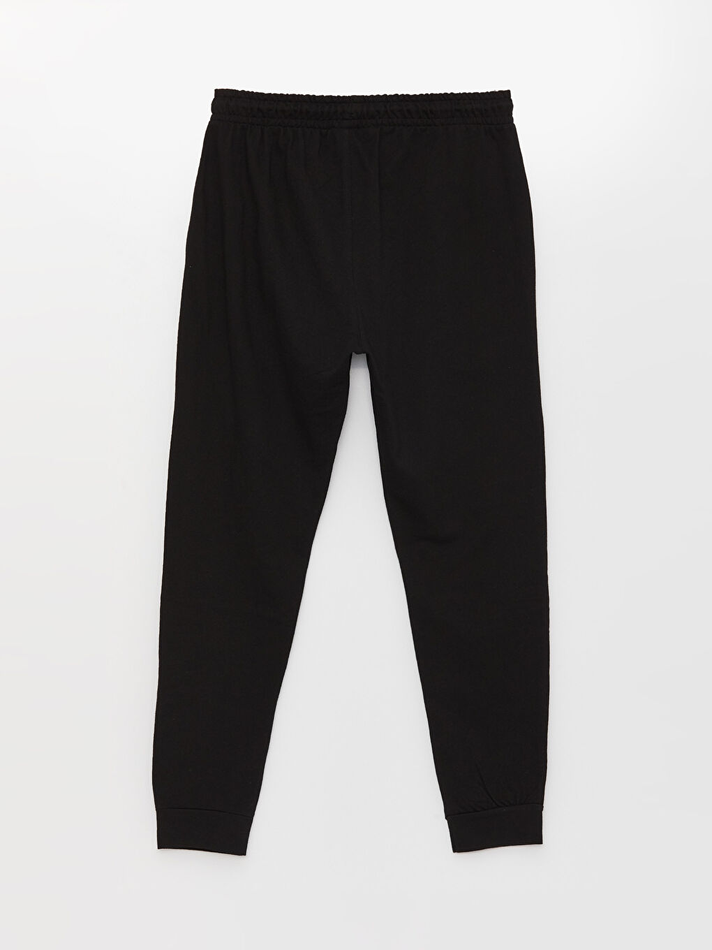 Siyah Standart Kalıp Erkek Jogger Eşofman Altı-6