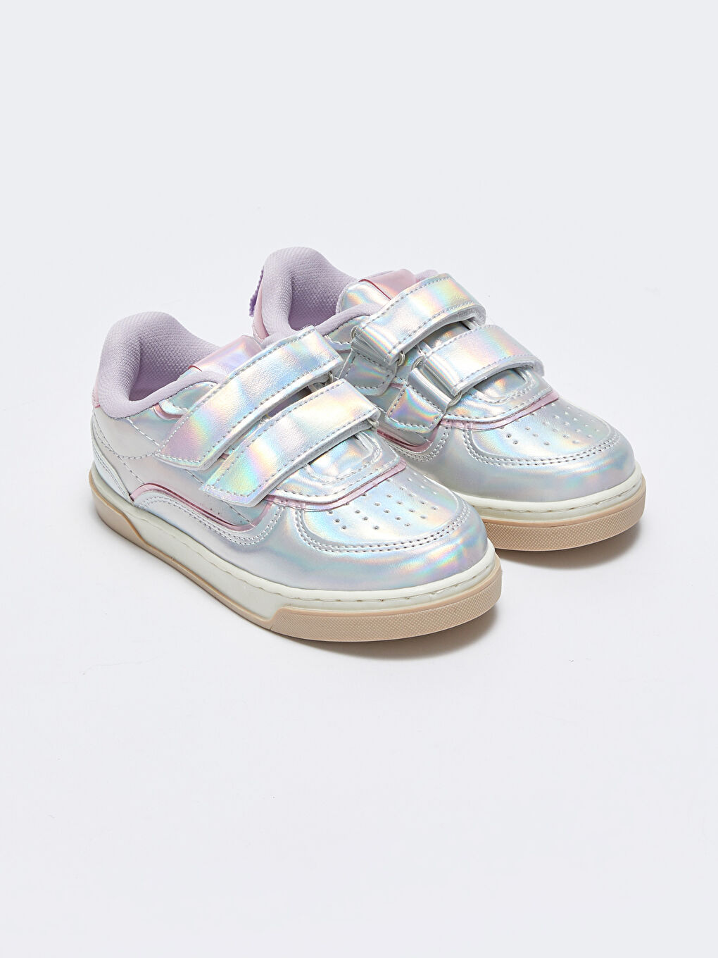 LCW STEPS Baskets Filles Imprimé Hologramme à Crochet et Boucle