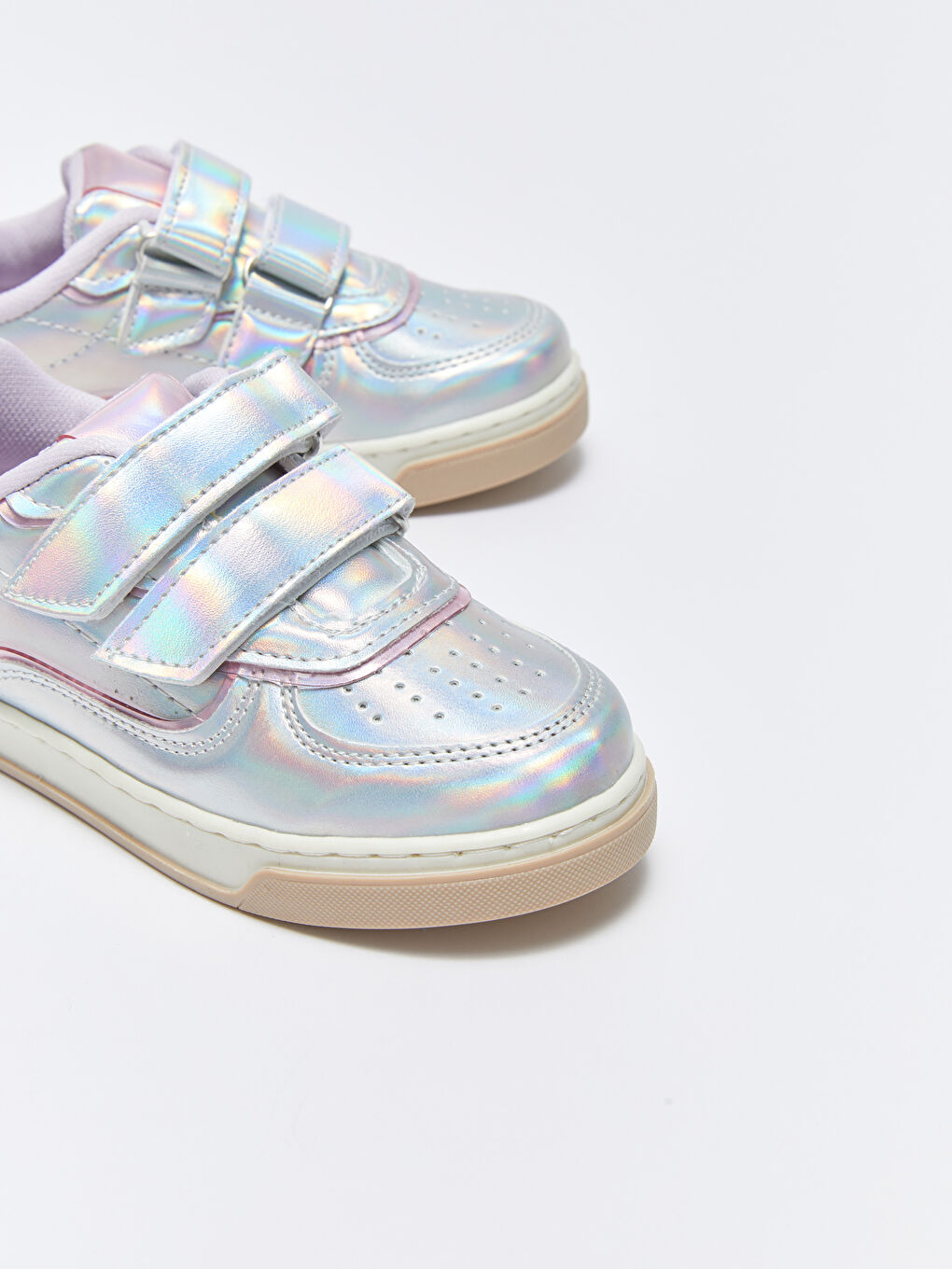 LCW STEPS Baskets Filles Imprimé Hologramme à Crochet et Boucle-2