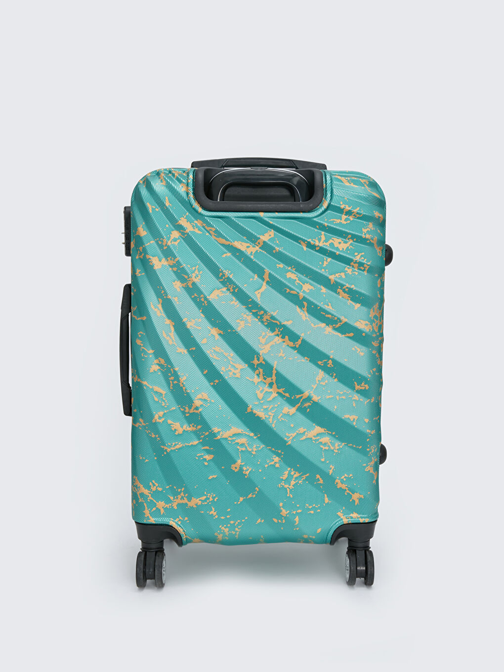 LCW ACCESSORIES حقيبة سفر مطبوعة بتفاصيل قفل حجم متوسط -S3FJ35Z8-V2C