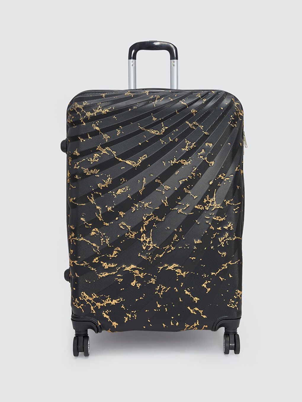 Siyah Kilit Detaylı Büyük Boy Valiz