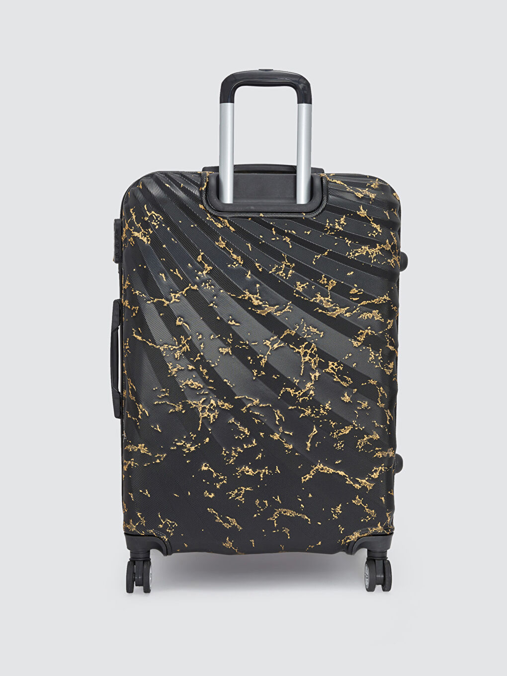 Siyah Kilit Detaylı Büyük Boy Valiz-2