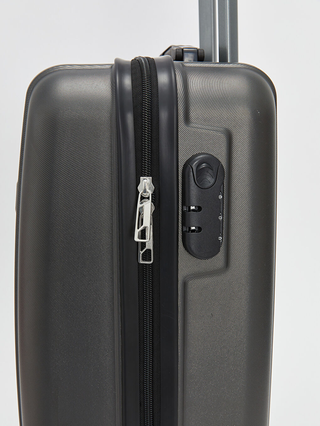 Antrasit Çekme Mekanizmalı Küçük Boy Valiz-4