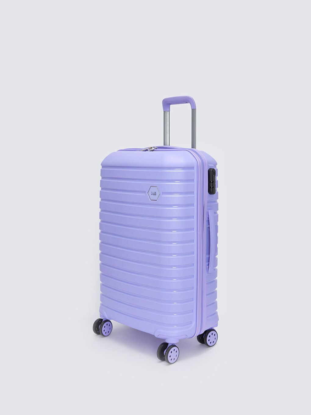 LCW ACCESSORIES Lock Detailed Medium Size Suitcase -S3FJ47Z8-RXX