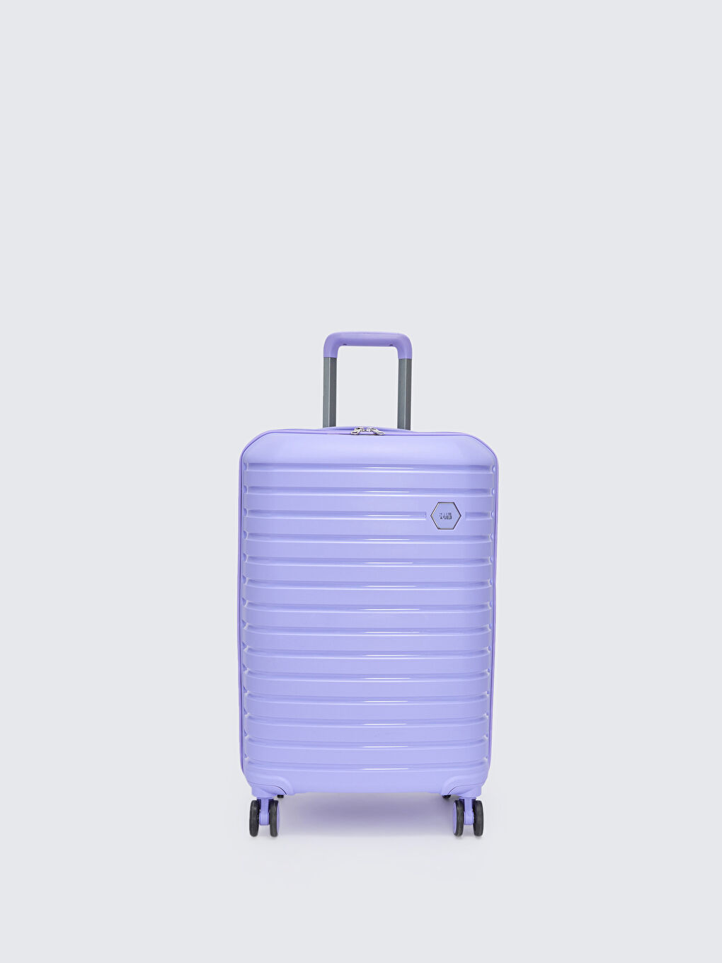 Mor Kilit Detaylı Küçük Boy Valiz