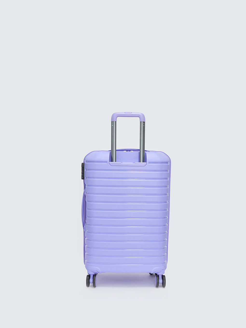 Mor Kilit Detaylı Küçük Boy Valiz-2