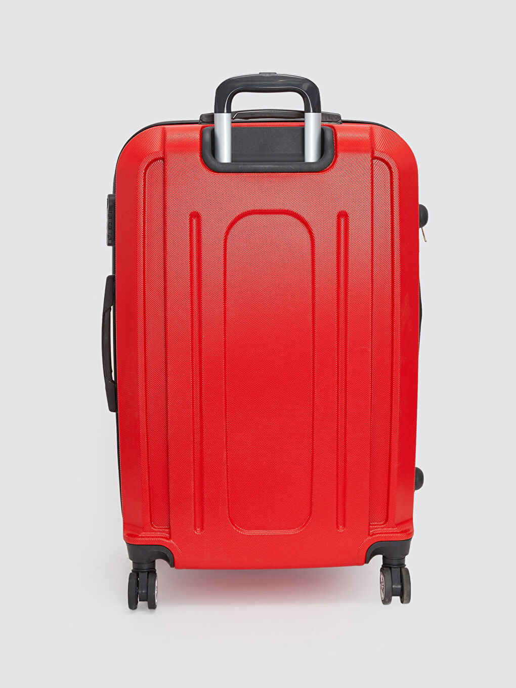 Დიდი ზომის ჩემოდანი საკეტის დეტალით-2