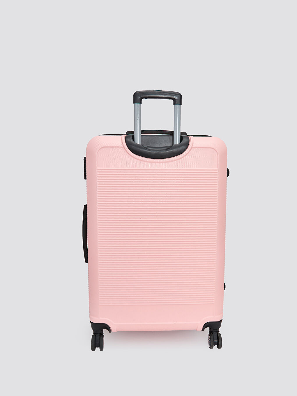 Pembe Kilit Detaylı Büyük Boy Valiz-2
