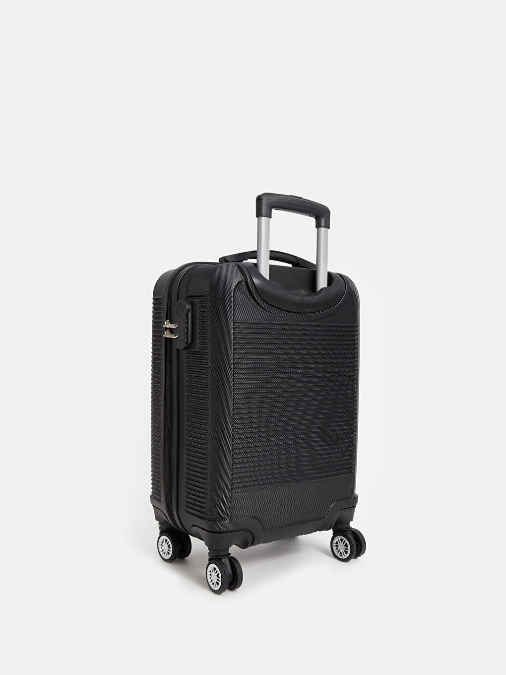 Siyah Kilit Detaylı Küçük Boy Valiz-1