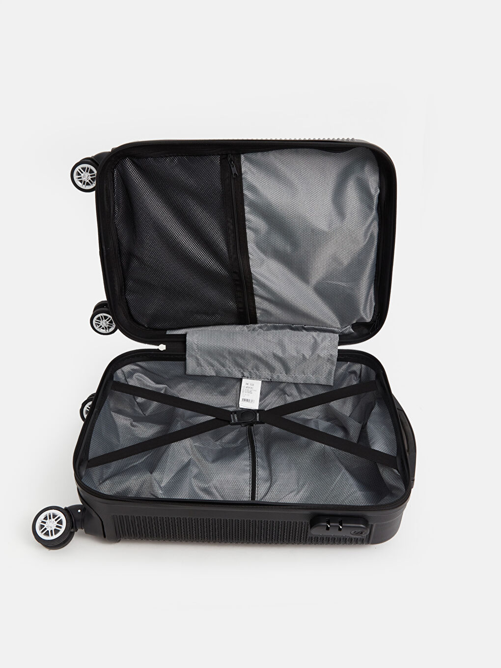 Siyah Kilit Detaylı Küçük Boy Valiz-2