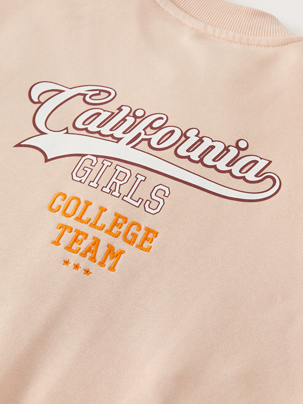 Pembe Nakışlı Uzun Kollu Kız Çocuk Kolej Ceket-3