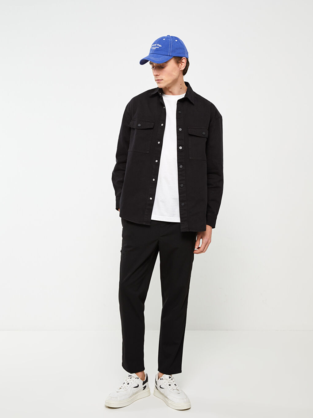 بنطلون رجالي بقصة عادية-1