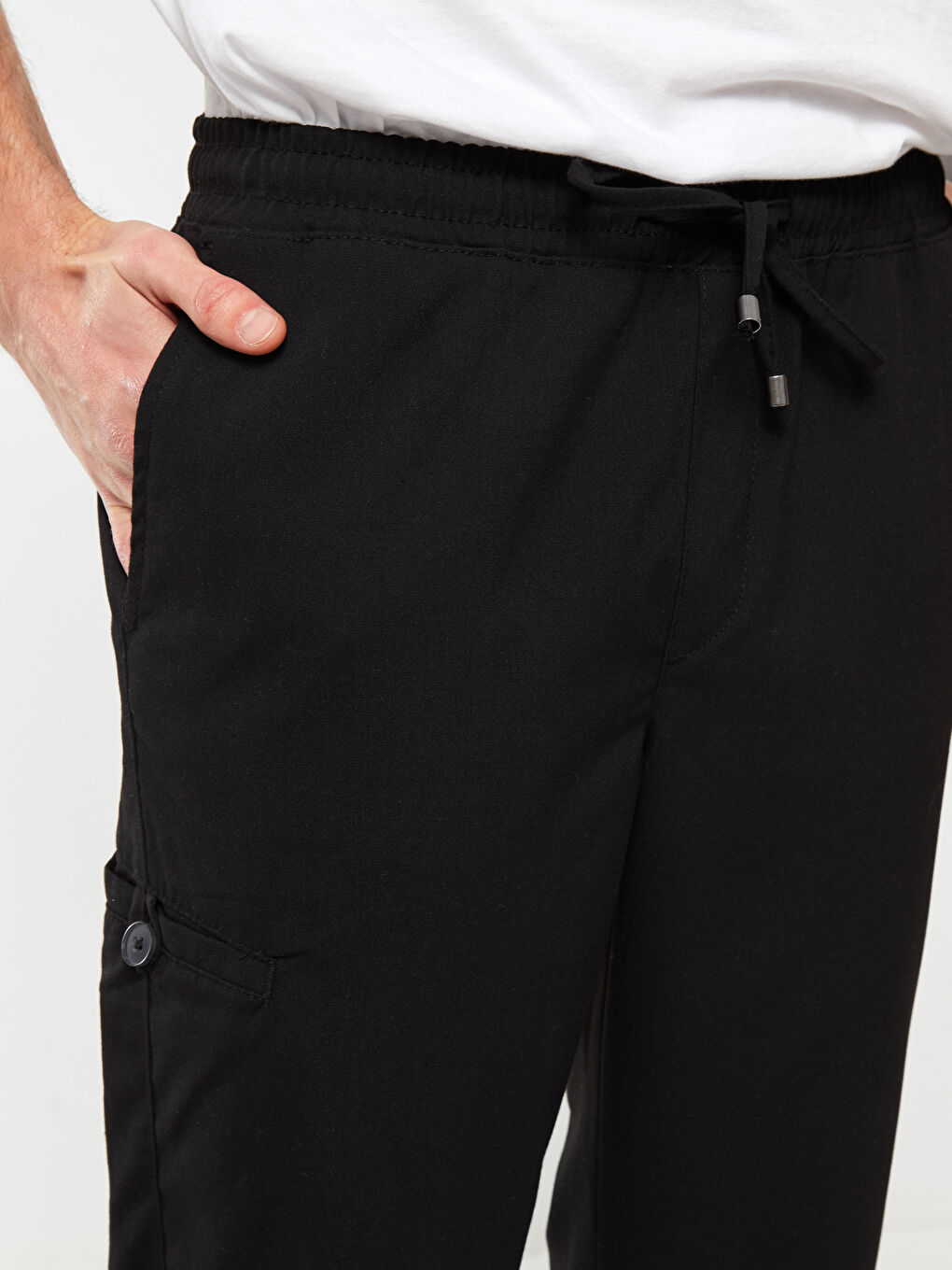 بنطلون رجالي بقصة عادية-3