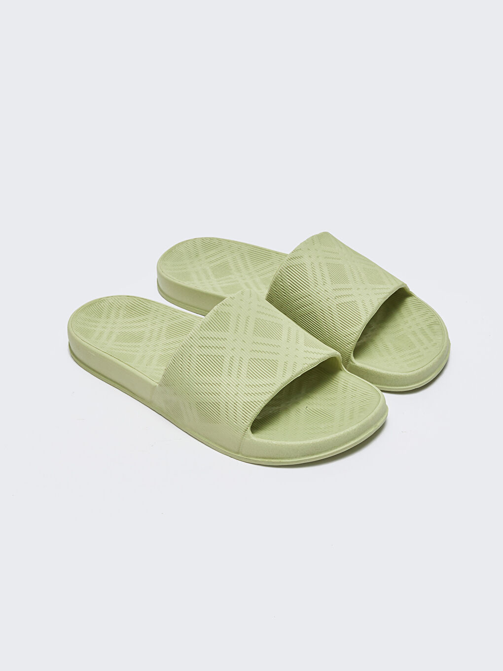 әйелдерге арналған өрнекті бір жолақты слайдерлер