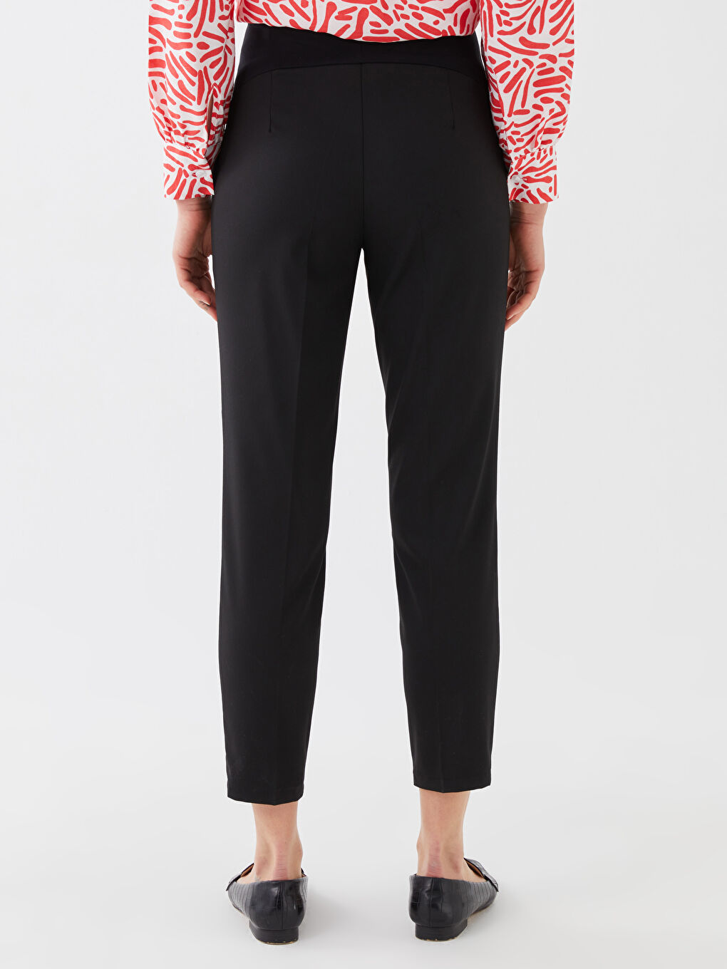 LCWAIKIKI Maternity Over Bump Standard Fit Maternity Trousers -S3FK72Z8-CVL
