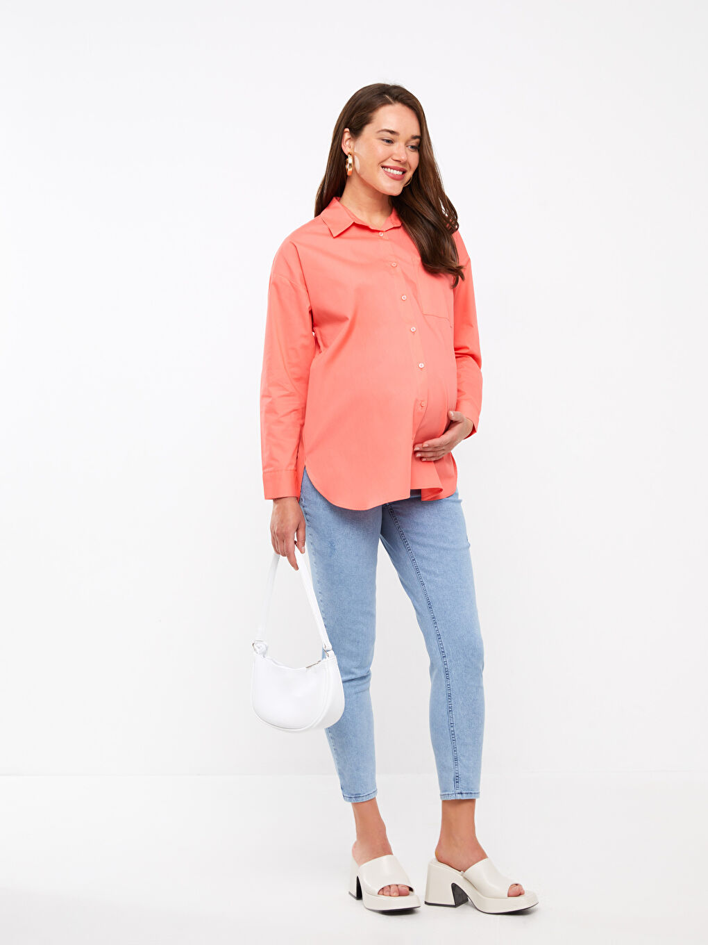 LCWAIKIKI Maternity Boyfriend Umstandsjeans Mit Bauchband -S3FK88Z8-507